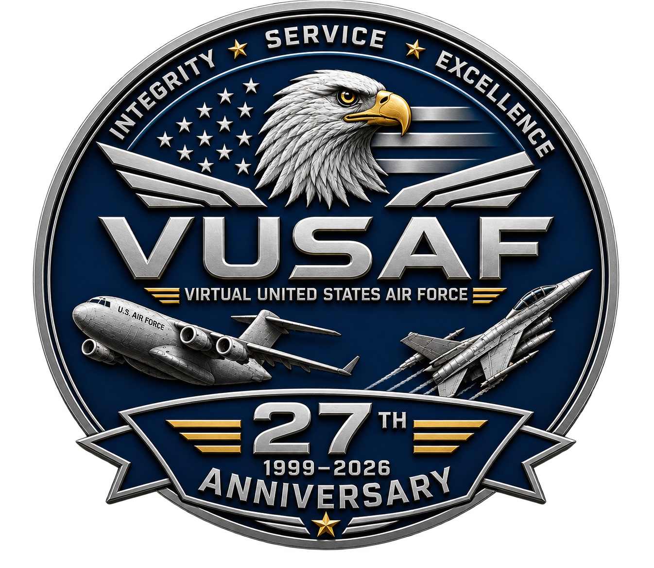 vUSAF 27th Anniversary 1999–2026