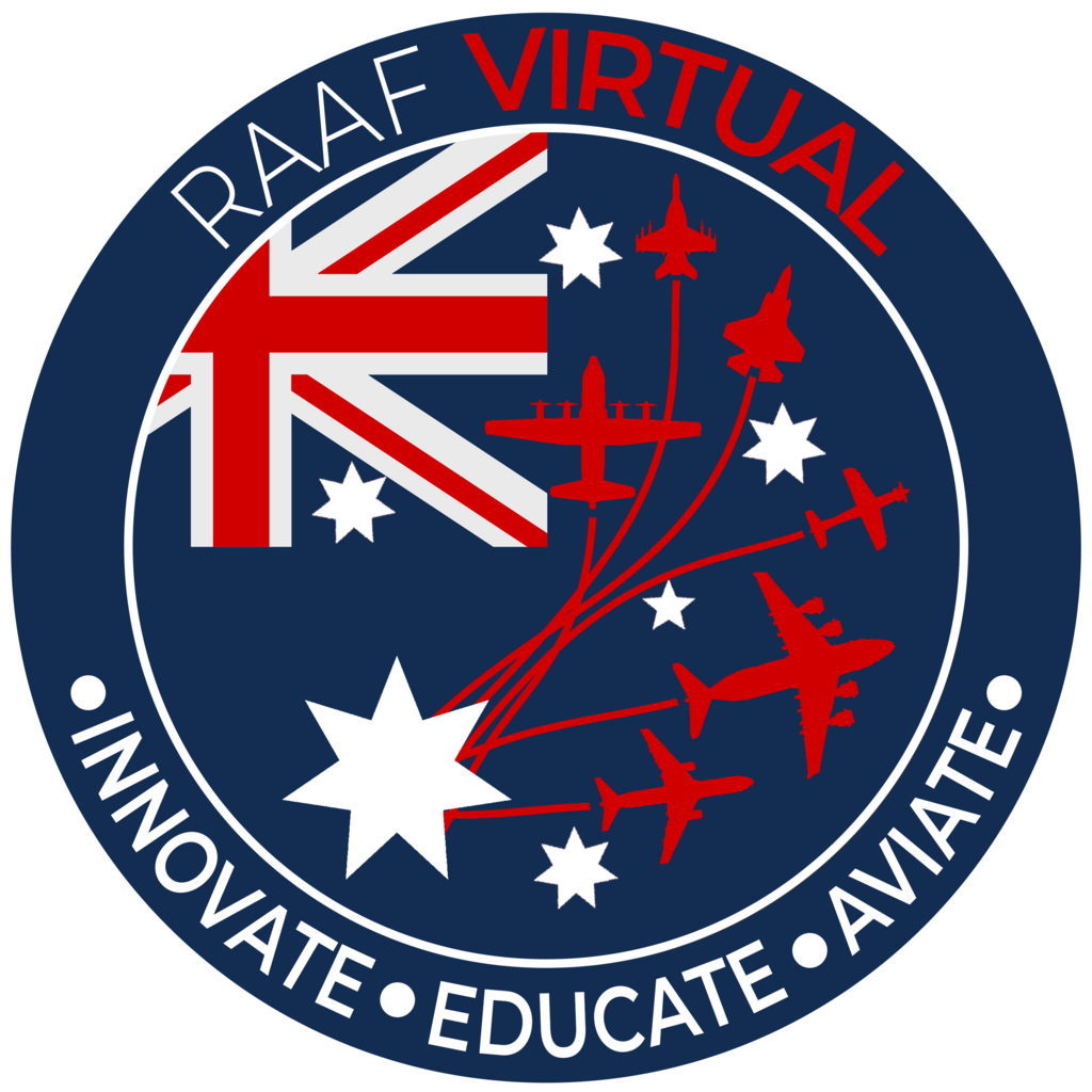 RAAFv (Royal Australian Air Force virtual) logo