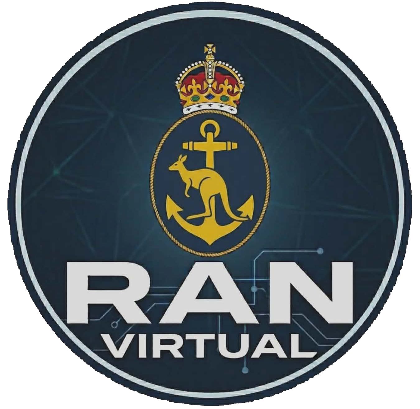 RANv (Royal Australian Navy virtual) logo
