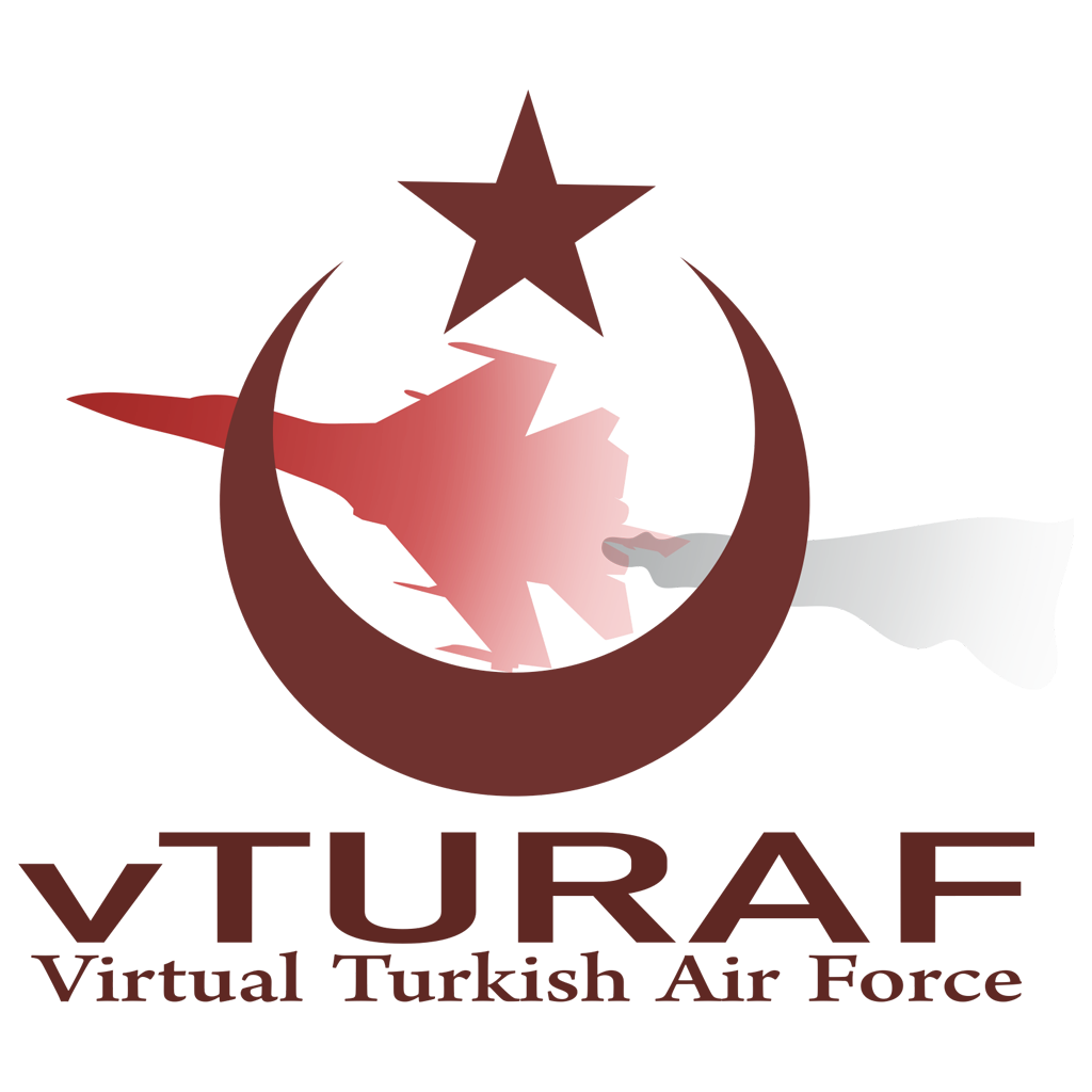 Virtual Turkish Air Force (vTURAF) logo